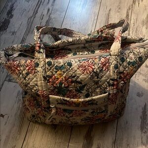 Vera Bradley Harry Potter Floral Quilted Tote Bag
